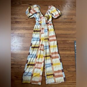 anthropology Ranna Gill tie back jumlsuite